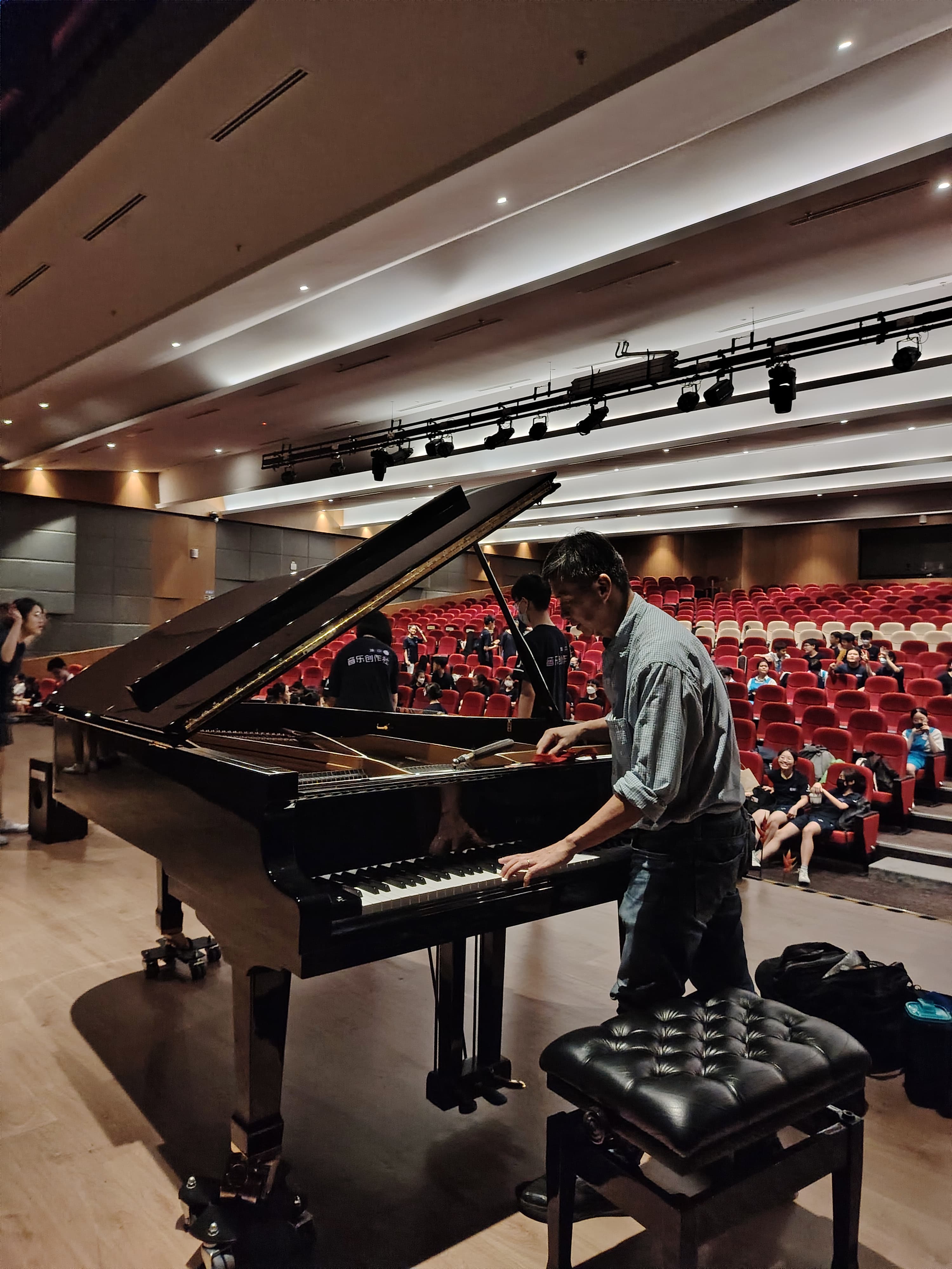Dr. Piano - Dr. Piano Studio Interior with Grand Piano